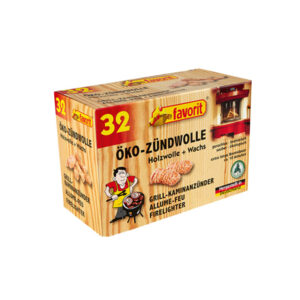 Öko - Zündwolle 32 Stück Naturanzünder 6 cm lang #1228 günstig kaufen im Angebot