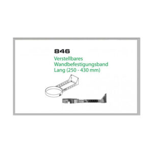Wandhalterung 250-430mm für Schornsteinsets 150mm DW6 günstig kaufen im Angebot